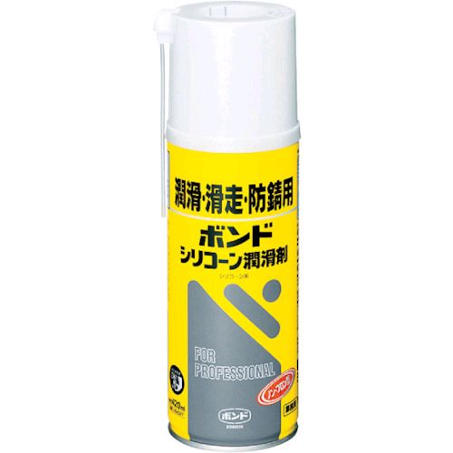 「直送」コニシ BCJ-420 ボンドシリコーン潤滑剤　420ml エアゾール缶 #64327 B BCJ420