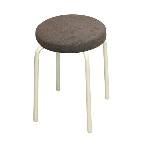 【個数：1個】ルネセイコウ SRN-1W ブラウン/ミルキ-ホワイト 直送 代引不可・他メーカー同梱不可 セレナスツール SRN1Wブラウン/ミルキホワイト