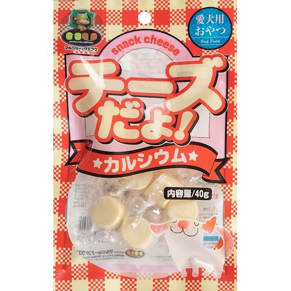 Pet Goods - マルジョーアンドウエフク 4970628908315 チーズだよ カルシウム 40g