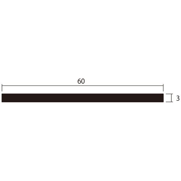 (LINEクーポン有)ハイロジック 4549396008307 3100830 アルミ平棒 1m 3．0x60mm シ...