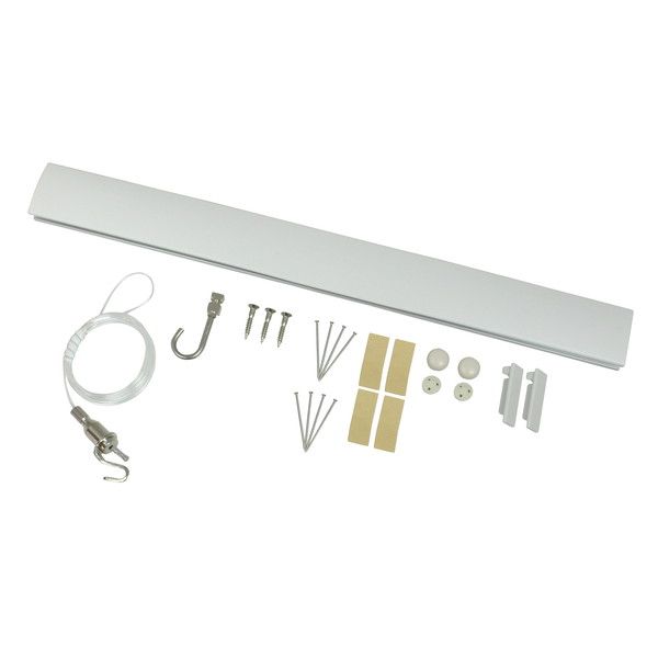 (LINEクーポン有)福井金属工芸 4947189004015 WRS−30C 石膏ボード専用レールセット 300mm 1セット