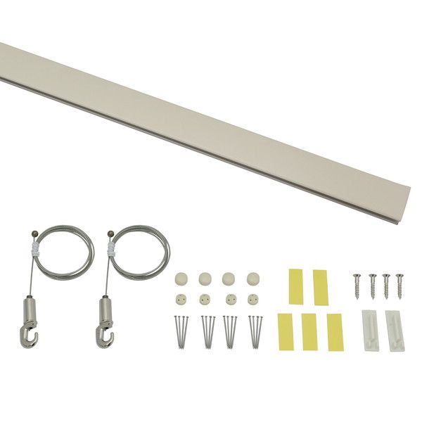 (LINEクーポン有)福井金属工芸 4947189005821 RC100B−1 レールサンカラーズ Bセット 木目調 ホワイト10..