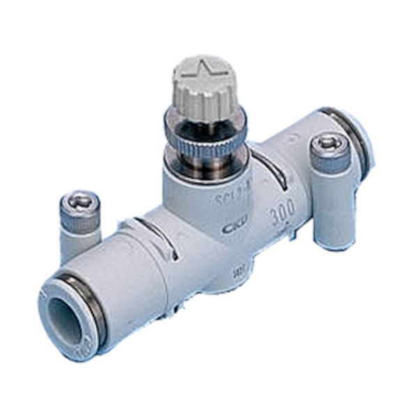 【即納在庫品】「直送」CKD SCL2-10-H1010 スピードコントローラ インラインタイプ ワンタッチ継手付 SCL210H1010