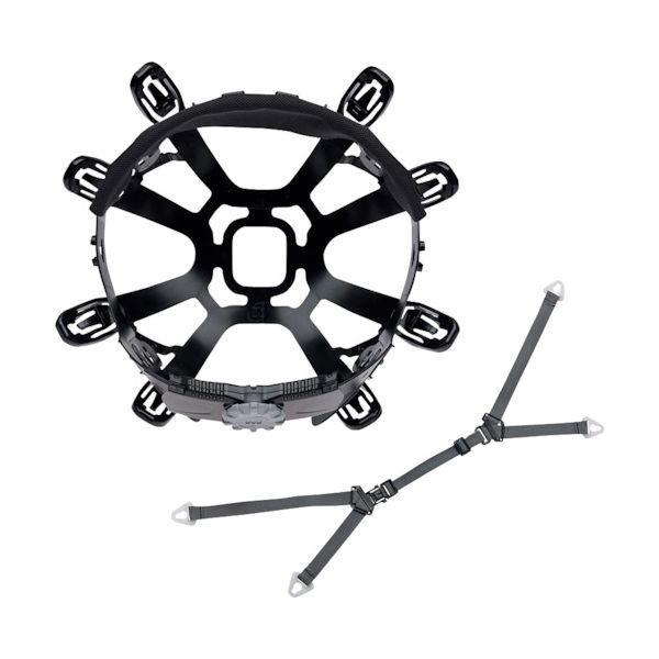 【即納在庫品】「直送」ミドリ安全 4007046910 交換用 ヘルメット内装品 SC−23B用 内装一式