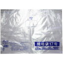 【スーパーSALEサーチ】4976797129971 規格袋 透明 17号 0.03×360×500mm 100枚入【キャンセル不可】