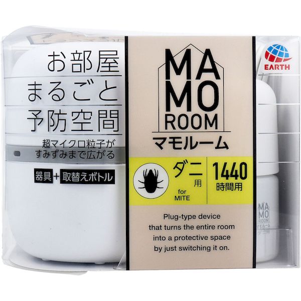 4901080039415 マモルーム ダニ用 1440時間用 器具＋取替えボトルセット【キャンセル不可】