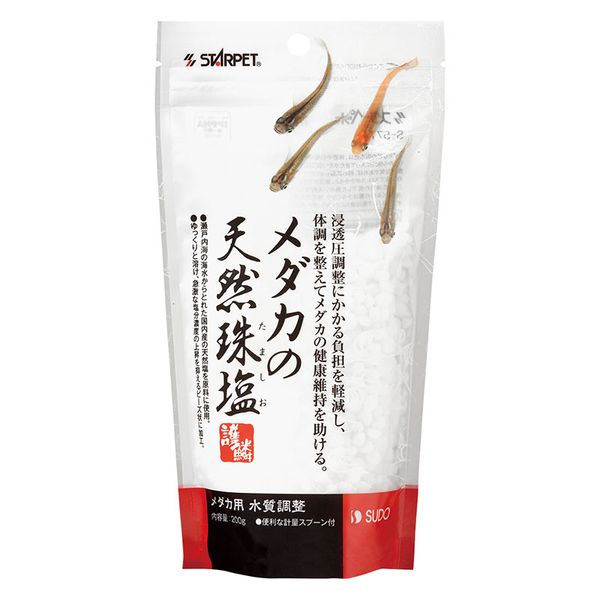 スドー SUDO 4974212057748 S−5774 メダカの天然珠塩 200g