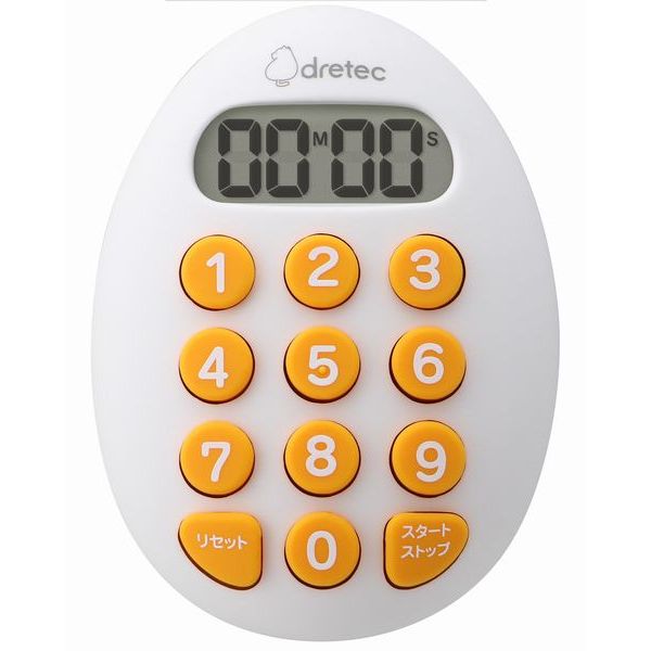 【商品説明】●ころっとかわいいたまご型 ●電源：リチウム電池CR2032×1個 ●材質：ABS樹脂、シリコーン