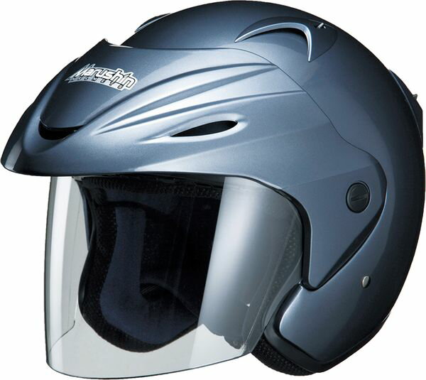 マルシン工業 Marushin 4980579380405 ヘルメット M-380 シャイニーグレー フリー