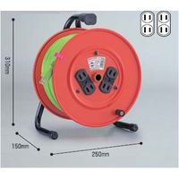 【即納在庫品】「直送」日動工業 NICHIDO NR-304D 電工ドラム 100V アースなし 30m NR NR304D