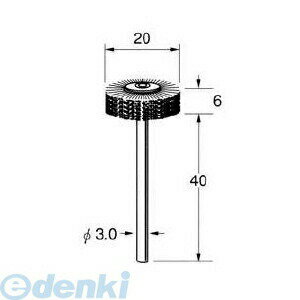 日本精密 B1516 ホイールブラシ タンピコ 3本 B1516