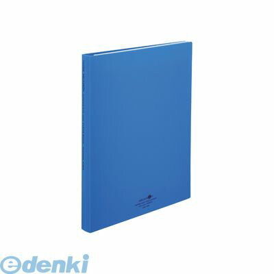 リヒトラブ LIHIT LAB. N-5016-8 AQUA DROPs クリヤーブック＜ポケット交換タイプ＞ A4・S型 30穴 8青【1冊】 4903419321796
