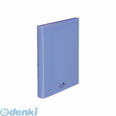 リヒトラブ LIHIT LAB. N-5065-8 AQUA DROPs クリヤーブック・フラット A4・S型 8青 4903419325473