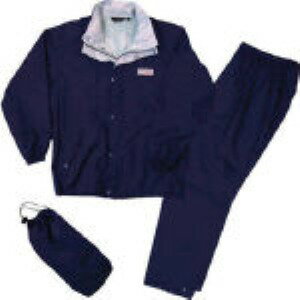 【即納在庫品】「直送」カジメイク 7250-55-LL エントラントレインスーツ2 ネイビー LL 725055LL 324-6477