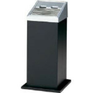コンドル YS-35L-ID-B屋外用灰皿 スモーキングAL−201 黒 305-7364 山崎産業 屋外用灰皿 ブラック YAMAZ..