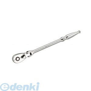 KTC 京都機械工具 工具 BR2FL 6．3sq．フレックスロングラチェットハンドルパック・台紙仕様 BR-2FL