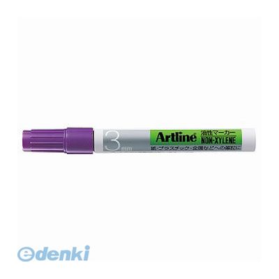 シヤチハタ K-70ムラサキ アートライン丸3【ノンキシ】 紫 K70ムラサキ