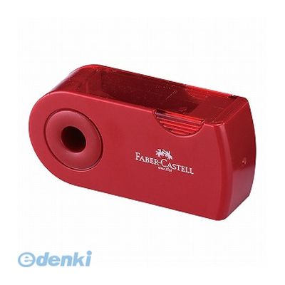 シヤチハタ TFC-182797-1 FC 鉛筆削り【角型】／レッド TFC1827971
