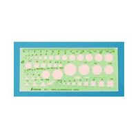 シンワ測定 66026 テンプレート TJ−1 ボルトナット定規 66026