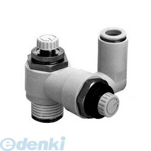 SMC ASD430F-02-06S ワンタッチ管継手付デュアルスピードコントローラ ASD430F0206S