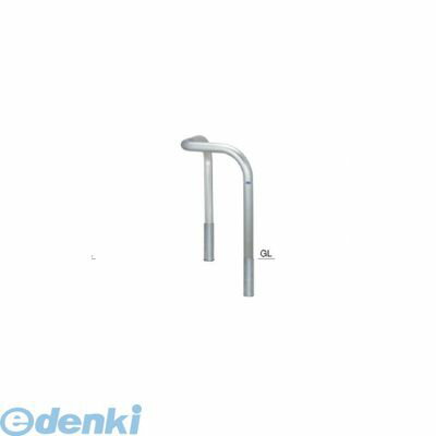 【個人宅配送不可】帝金 Teikin SY82R-C 直送 代引不可・他メーカー同梱不可 ステンレス製バリカー　横型・コノ字型・アーチ型・U字型車止めポール スタンダードタイプ φ60.5×t3.0 W500×500 H800 mm コーナー型 SY82RC