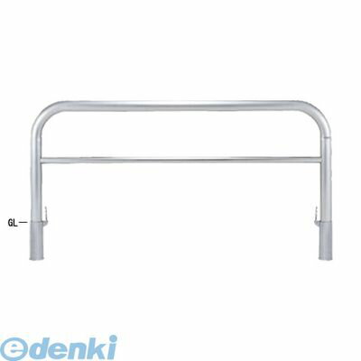 樂天商城 - 【個人宅配送不可】帝金 Teikin SY83P3-20 直送 代引不可・他メーカー同梱不可 ステンレス製バリカー　横型・コノ字型・アーチ型・U字型車止めポール スタンダードタイプ 中桟付・中桟あり　φ76.3×t3.0 W2000 H800 mm SY83P320