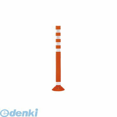 【個人宅配送不可】【個数：1個】帝金 Teikin TC-100B OR 直送 代引不可・他メーカー同梱不可 ポリウレタンバリカー Tコーン オレンジ色 ガードコーン TC100BOR