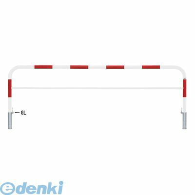 帝金メーカーお問い合わせ：06-6252-3691※個人宅様・個人名様宛へのご発送の場合は送料が別途発生致します。会社様名・企業様名・法人様名・施設名等のご連絡よろしくお願い致します。●スチール製●焼付塗装 (赤白)●脱着式フタ付●サイズ（mm）：φ60.5xt2.8 W3000 H800●重量：26.6kg