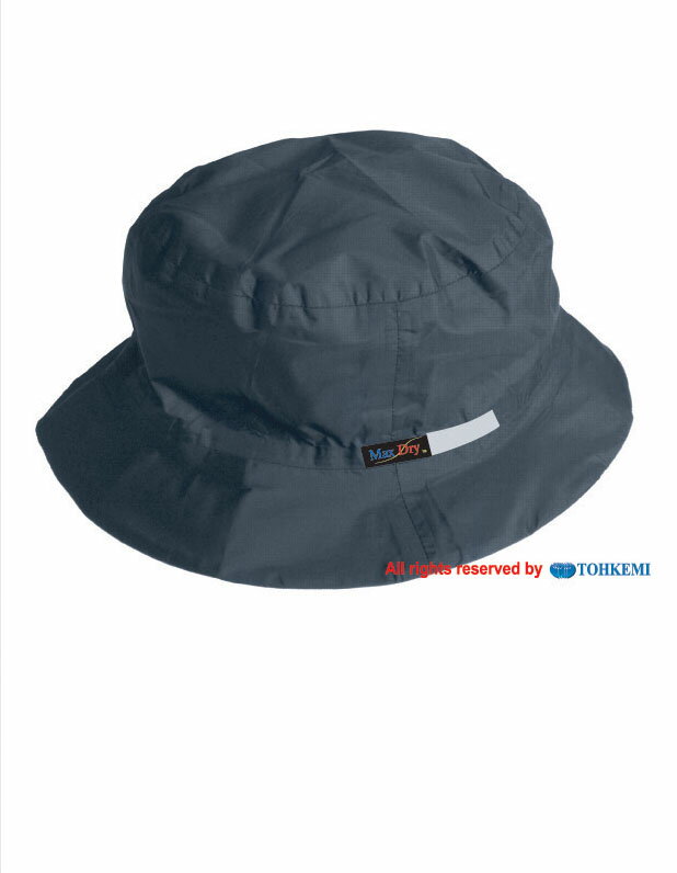 トオケミ TOHKEMI #372-BK 透湿レインハット【フリー／ブラック】 #372BK