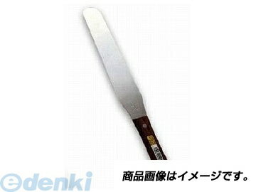 (LINEクーポン有)富田刃物 仁作／nisaku 440 ステンレス製 スパチュラ 250mm 【木柄】