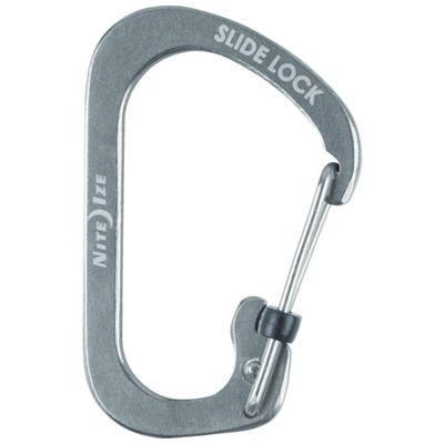 【即納在庫品】「直送」NiteIze NI03703 ナイトアイズ　スライドロックカラビナー　＃3　ブラック