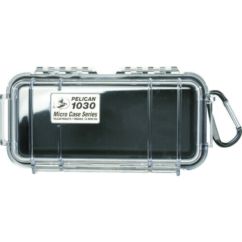 【即納在庫品】「直送」ペリカン ペリカン 1030BK マイクロケース 1030 黒 190×98×62 420-5049