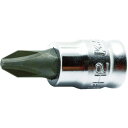 【即納在庫品】「直送」株 山下工業研究所 2000Z.28-1 Z−EAL プラスビットソケット差込角6.35mm サイズNO.1 2000Z.281 Ko-ken 2000Z-28-1(4)