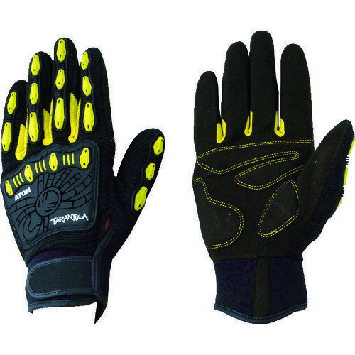 【即納在庫品】「直送」アトム 2096L 合皮手袋 メカニックグローブ タランチュラ L