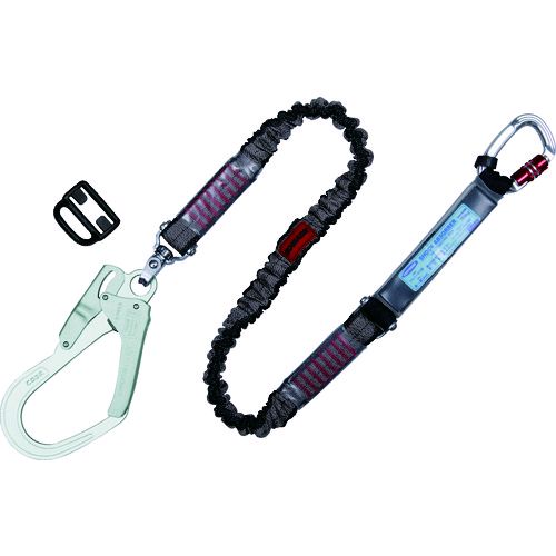 【即納在庫品】「直送」ツヨロン THL-NV93SV-21KS-SL-R23-BP ハーネス用ランヤード THL−NV93SV−21KS−R23 ノビロン シルバー THLNV93SV21KSSLR23BP 藤井電工 ノビロンランヤード