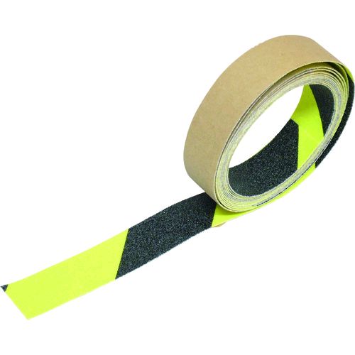 【即納在庫品】「直送」TRUSCO TKNS-10010-ZB 蛍光ノンスリップテープ 屋外用 100mmX10m ゼブラ ゼブラ TKNS10010ZB TKNS-10010ZB