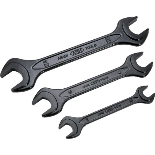 【即納在庫品】「直送」旭金属工業 ASAHI SW5560 ASH 丸形両口スパナ強力タイプJISH55mm×60m 376-6519 TOOLS 4992676017092 アサヒ SW5560-8502