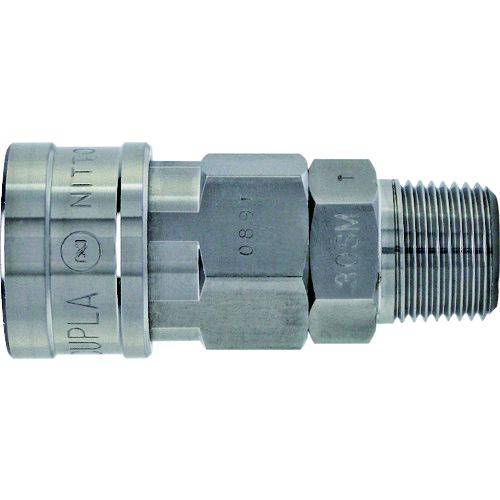 (LINEクーポン有)【即納在庫品】「直送」日東 SUS-20SM ハイカプラ ステンレス SUS20SM 113-1095 日東工器 ステンレス製 NITTO