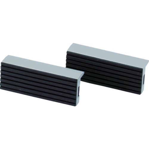 トラスコ中山 TRUSCO TVRK250 アルミ製口金 ゴム表面 250mm TVRK-250 4989999324051 TRUSCOアルミ製口金(4)