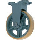 ヨドノ UHBK250X90 鋳物重荷重用ウレタン車輪固定車付き UHBーk250X90 UHB-K250X90 YODONO(4)