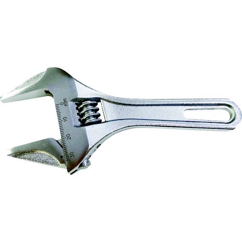 【即納在庫品】「直送」TRUSCO TWMW-53S 軽量超ワイドモンキーレンチショートタイプ 53mm TWMW53S tr-1610188 53mm1610188 161-0188(4.0)