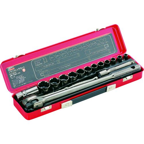 【即納在庫品】「直送」トラスコ中山 TRUSCO TSW4-16S ソケットレンチセット 差込角12．7mm 16S TSW416S