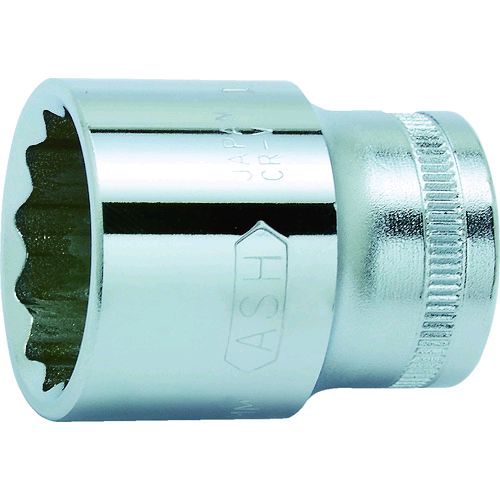 【即納在庫品】「直送」旭金属工業 ASAHI VS4170 ASH　12角ソケット12．7□×17mm VS-417 376-7434