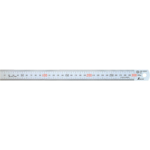 【即納在庫品】「直送」シンワ測定 13528 マグネチックスケール300mm