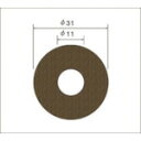 【即納在庫品】「直送」ナカニシ 64143 サンドペーパーディスク 100枚入 粒度120 基材:布 外径31mm