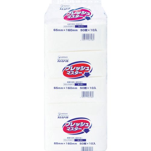 【商品説明】【特長】●生鮮食品の鮮度保持機能を持った2層タイプのトレーマットです。●抗菌剤など無添加だから食品に安心です。【用途】●精肉・鮮魚・揚げ物を除く惣菜のドリップ吸収。【仕様】●シートサイズ(mm)：65×160●色：ホワイト●パック入数：50枚×10パック【材質／仕上】●パルプ不織布、ポリエチレンフィルム
