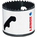 【即納在庫品】「直送」レノックス LENOX 5121727 スピードスロット 分離式 バイメタルホールソー 60mm(3)