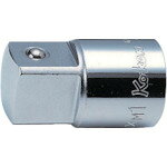 山下工業研究所メーカーお問い合わせ：0537-74-2171【特長】●19.0mm差込角のハンドルで異なる差込角のソケットを接続するアダプターです。【仕様】●差込角凹(mm)：19.0●差込角凸(mm)：25.4●全長(mm)：60【材質／仕上】●クロムモリブデン鋼(SCM435)【原産国】日本