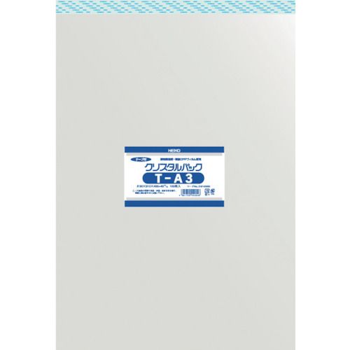 ��¨Ǽ�߸��ʡۡ�ľ����HEIKO 6742300 OPP�� �ơ����դ� ���ꥹ����ѥå� T−A3 100������6742300T3143.5