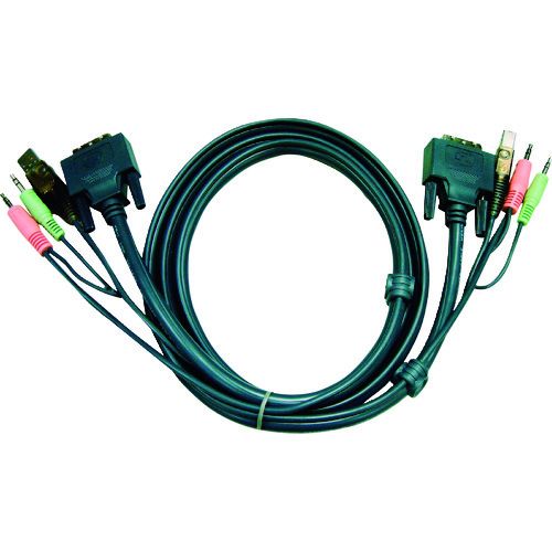 【即納在庫品】「直送」ATEN 2L-7D03U DVI　KVMケーブル　3m 2L7D03U